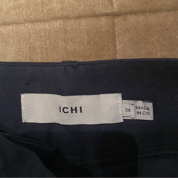 High waisted pleated shorts Navy blue size 34 - Picture 3 of 6